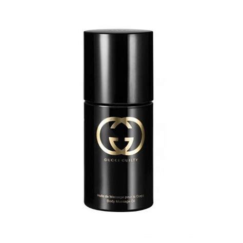 gucci guilty body massage oil